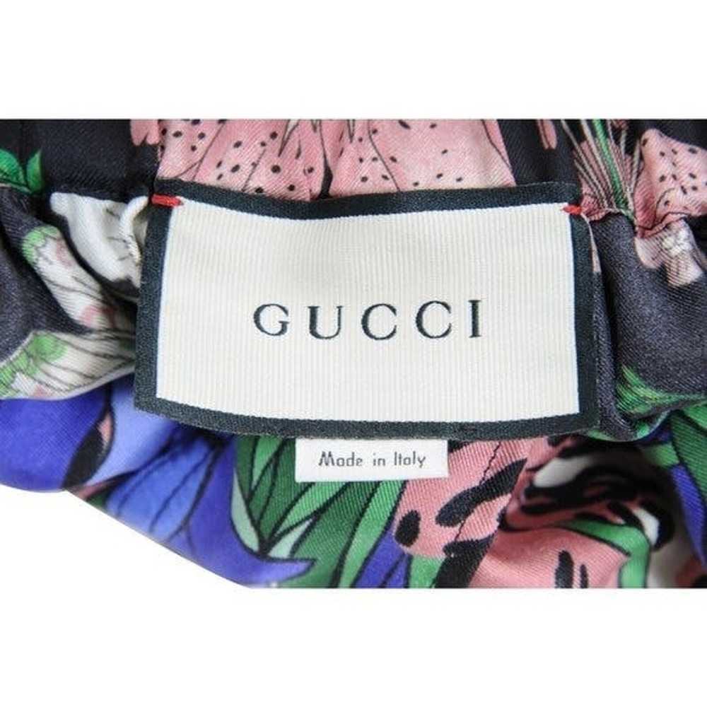 Gucci Flowy Joggers Size 26 Floral Tiger Side Str… - image 6