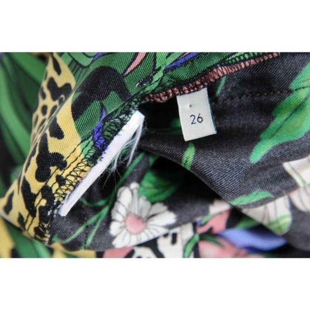 Gucci Flowy Joggers Size 26 Floral Tiger Side Str… - image 7