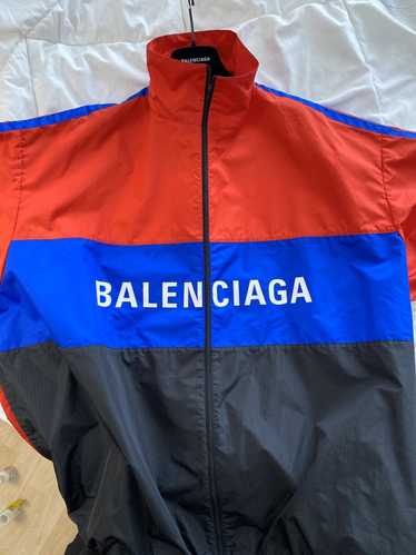 Balenciaga Balenciaga Colorblock Track Jacket 46 - image 1