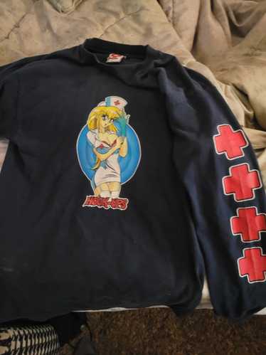Hook-Ups vintage 2000s hookups nurse daisy shirt
