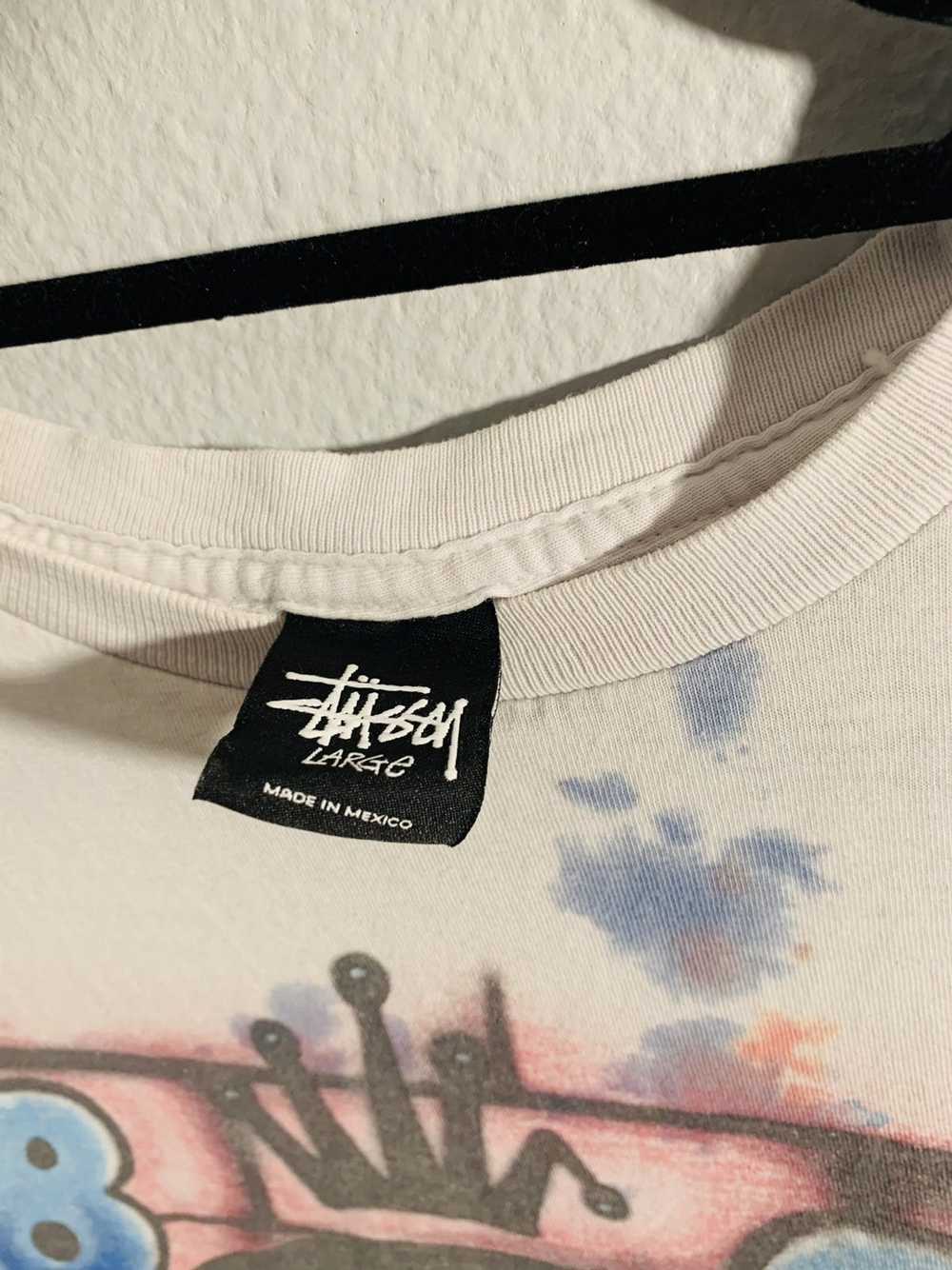 Stussy × Vintage Stussy Graffiti 8Ball Tee - image 5