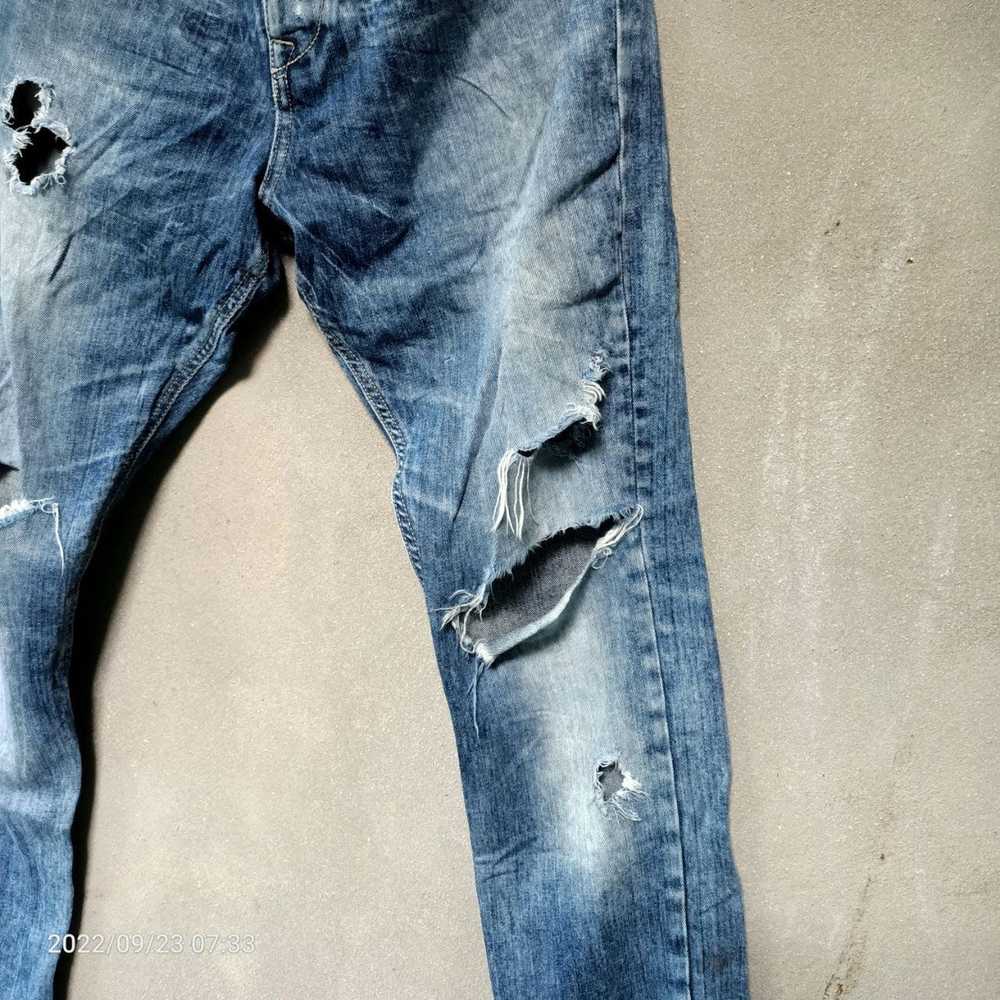 Designer × Italian Designers Destroyed Jean Carte… - image 3