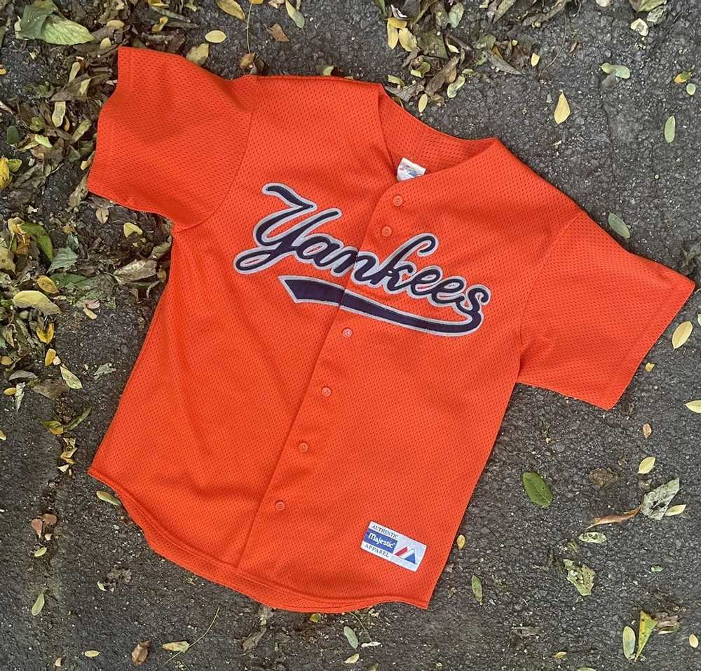 Lostboysvintage 1990s Vintage Majestic New York Mets MLB Jersey / Made in USA / 90s Jersey / Sportswear / Fan Gear / Athletic Pullover