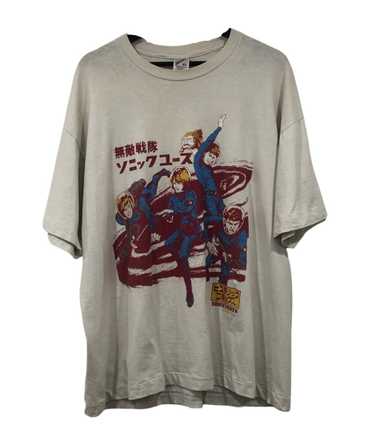 Band Tees × Vintage Vintage 1992 Sonic Youth "Hys… - image 1