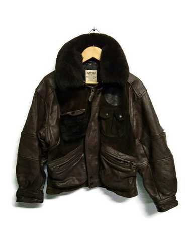 Japanese Brand × Leather Jacket Vintage Japanese … - image 1