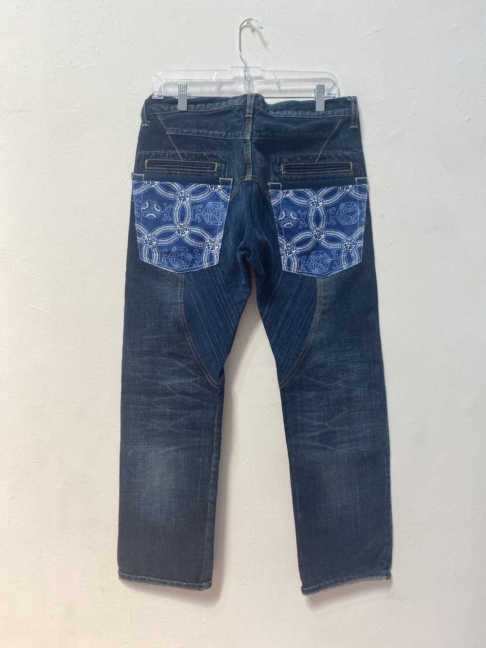 Junya Watanabe AW14 Boro Patterned Jeans - image 1