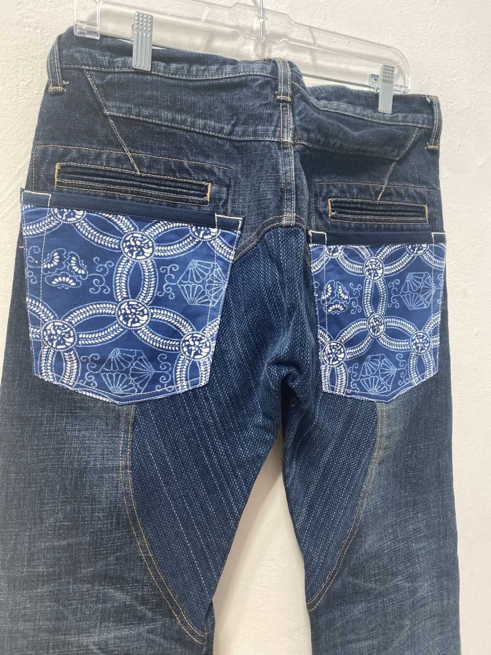 Junya Watanabe AW14 Boro Patterned Jeans - image 3