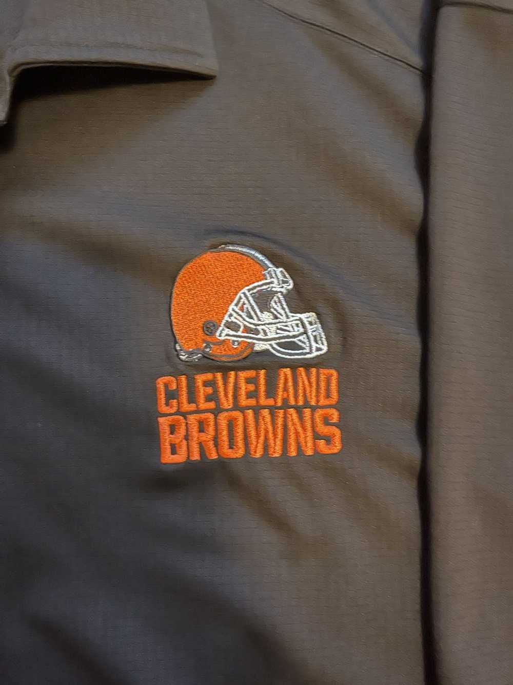 NFL Cleveland Browns Embroidered Logo Golf Shirt - image 2