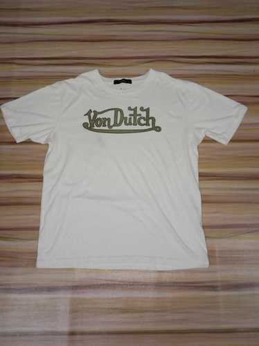 Streetwear × Von Dutch VON DUTCH Camo Spellout Tee