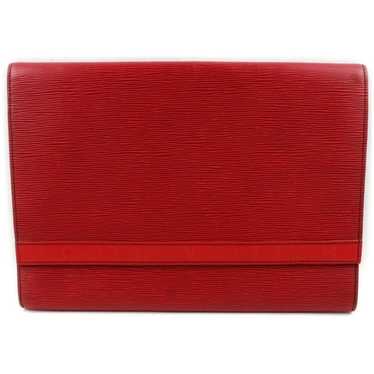 Louis Vuitton Epi Envelope Carte de Visite Card Case Black M60652 Belt Bag  Charm