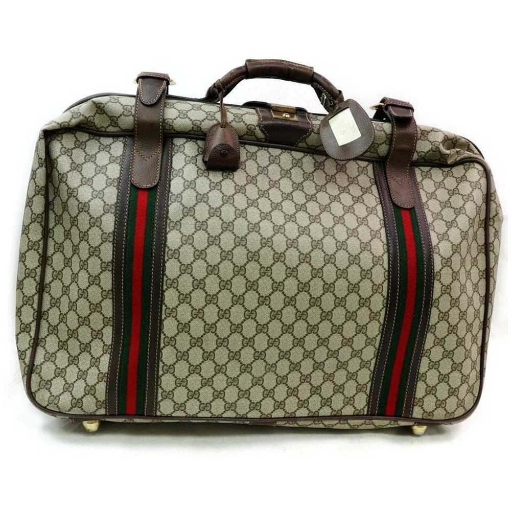 Gucci Gucci 871995 Monogram Supreme GG Suitcase T… - image 8