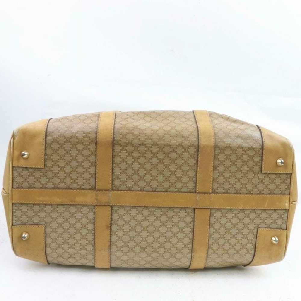 Celine CELINE Beige Monogram Macadam Boston Duffl… - image 3