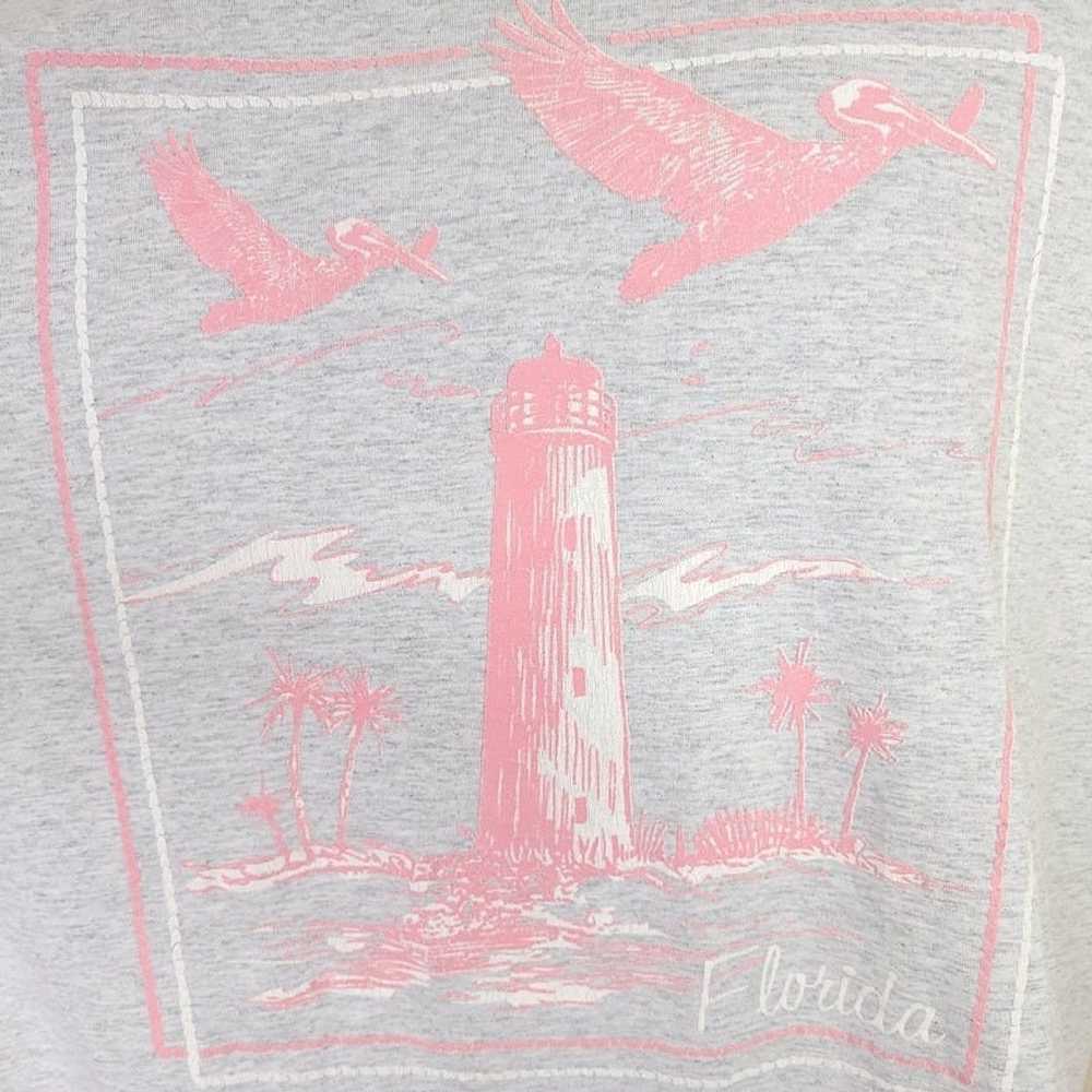 Vintage Florida Lighthouse T Shirt Vintage 90s Pe… - image 2