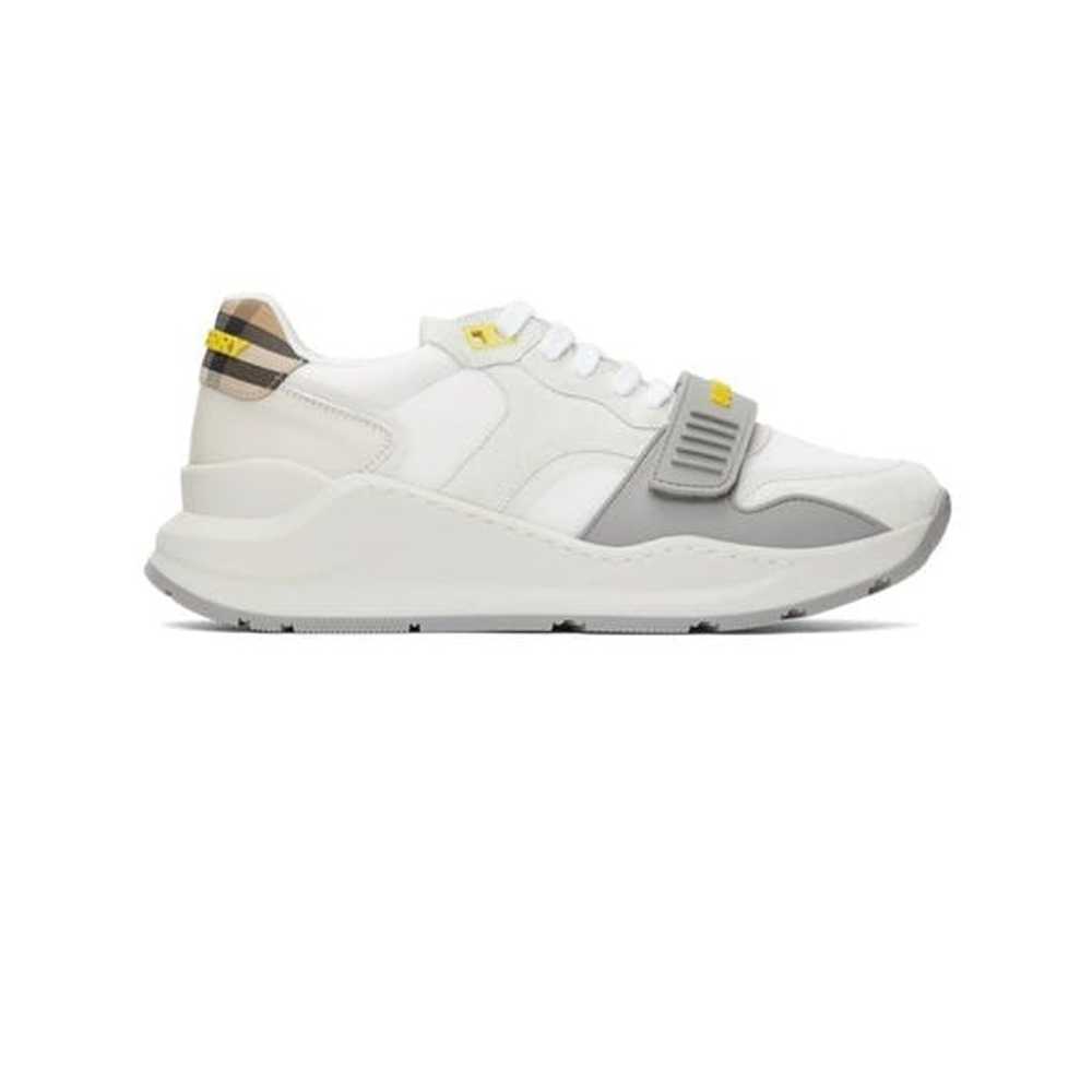 Burberry Burberry Ramsey Sneakers White/Yellow Me… - image 1