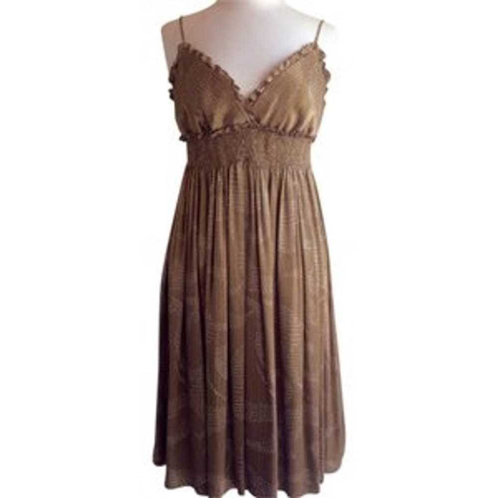 Bcbg Max Azria Silk mid-length dress - image 1