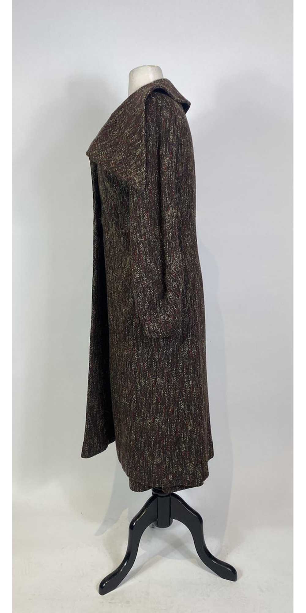 1920s Jumbo Collar Tweed Skirt and Jacket 2 pc. S… - image 3