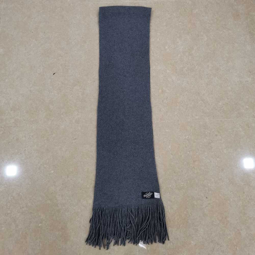 Beams Plus × Japanese Brand Beams Plain scarf Gre… - image 3