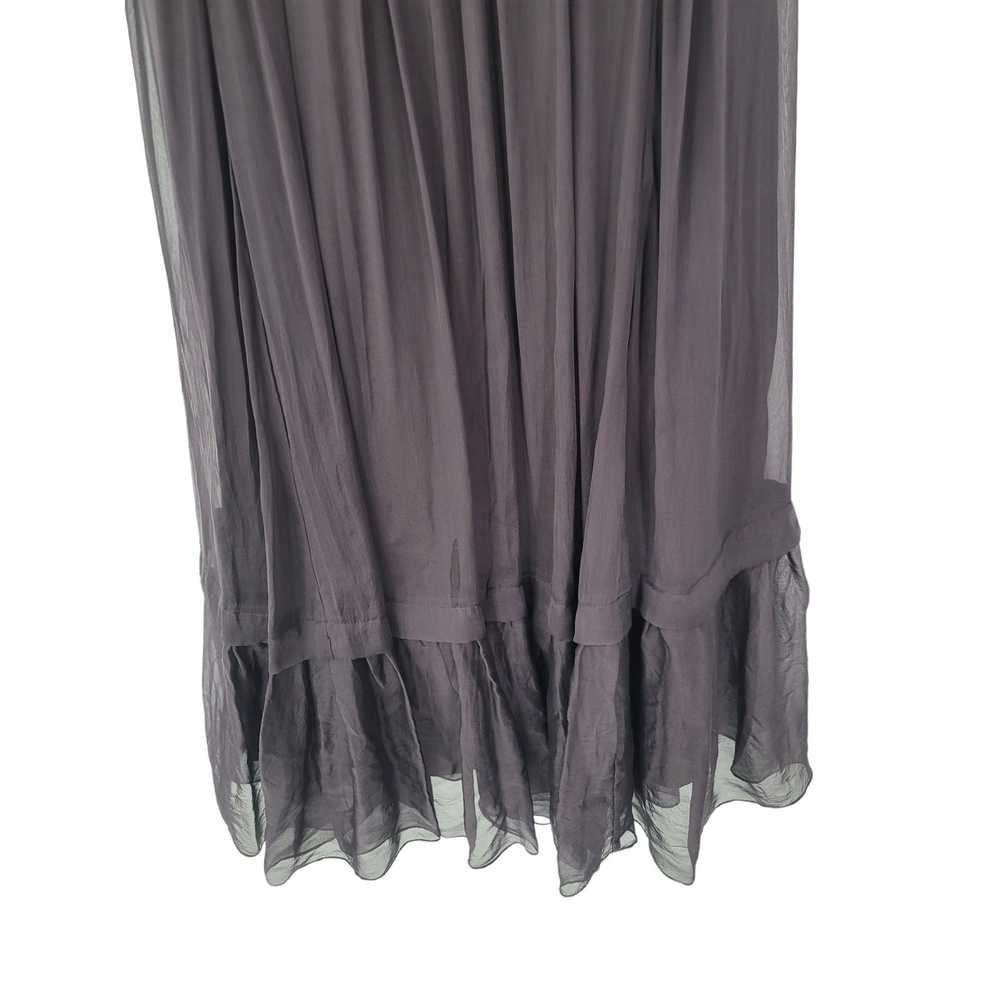 Rebecca Taylor Rebecca Taylor Black Dress Silk Wo… - image 4