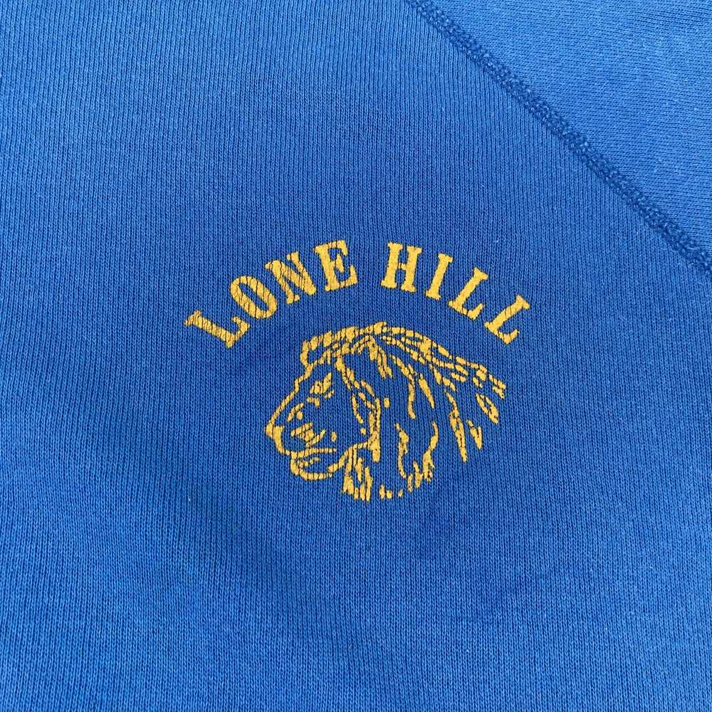 Vintage Lone Hill Lion Streetwear 90s Style Sweat… - image 2