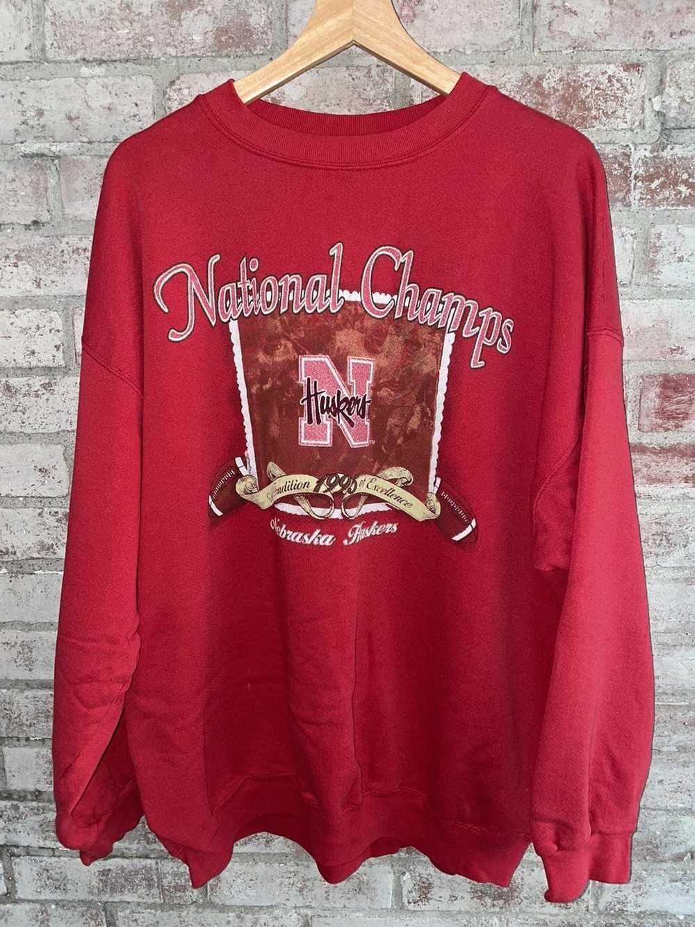 Made In Usa × Ncaa × Vintage Vintage 1995 Nebrask… - image 1