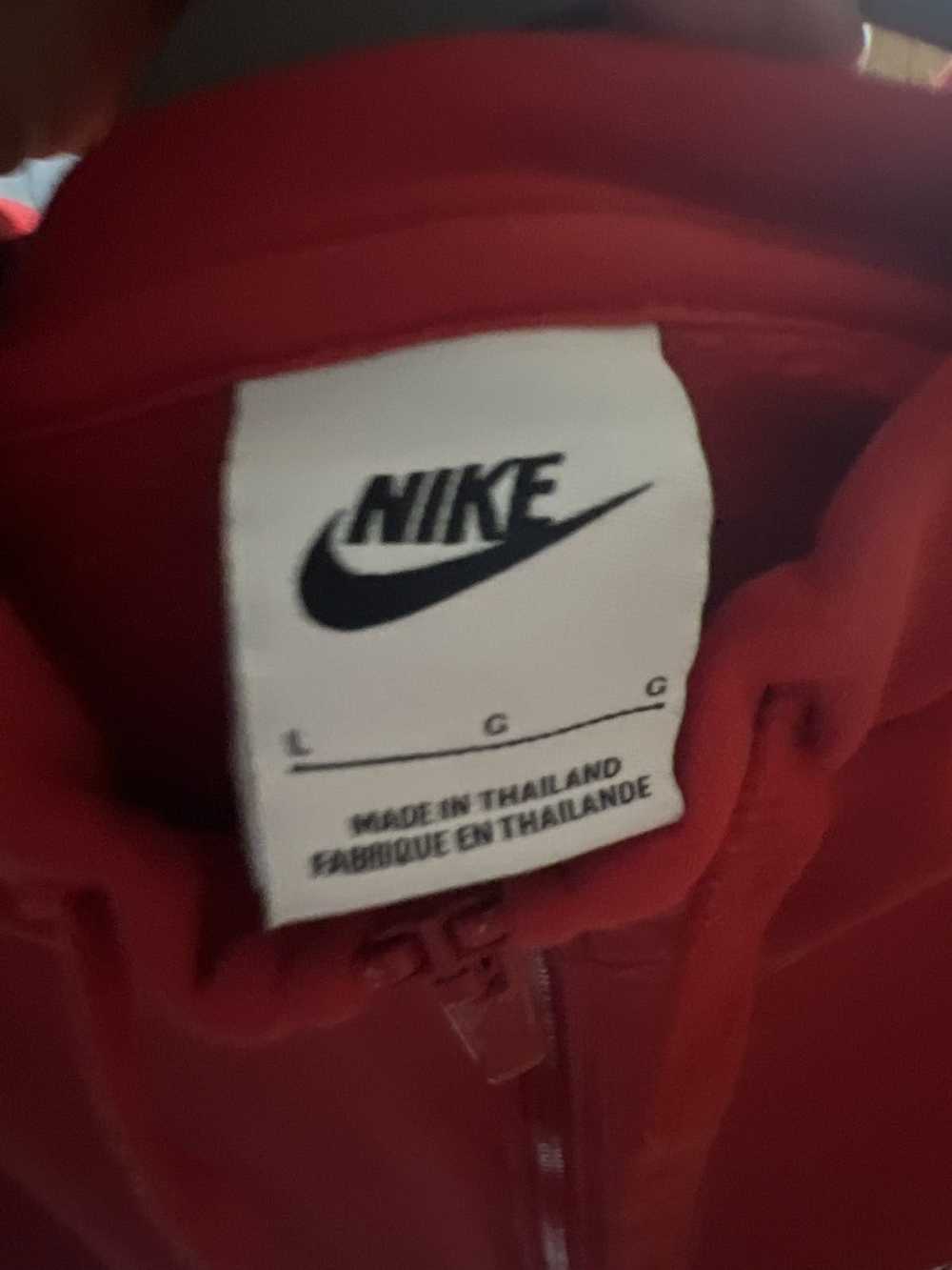 Nike Red nike zipup - image 3