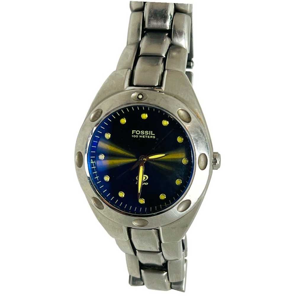 Fossil Fossil Blue Men's Watch Stainless Steel Ca… - image 1