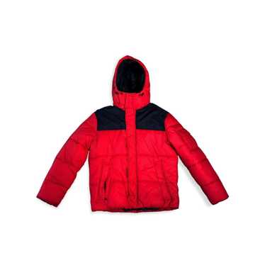 H and m 2024 red puffer jacket