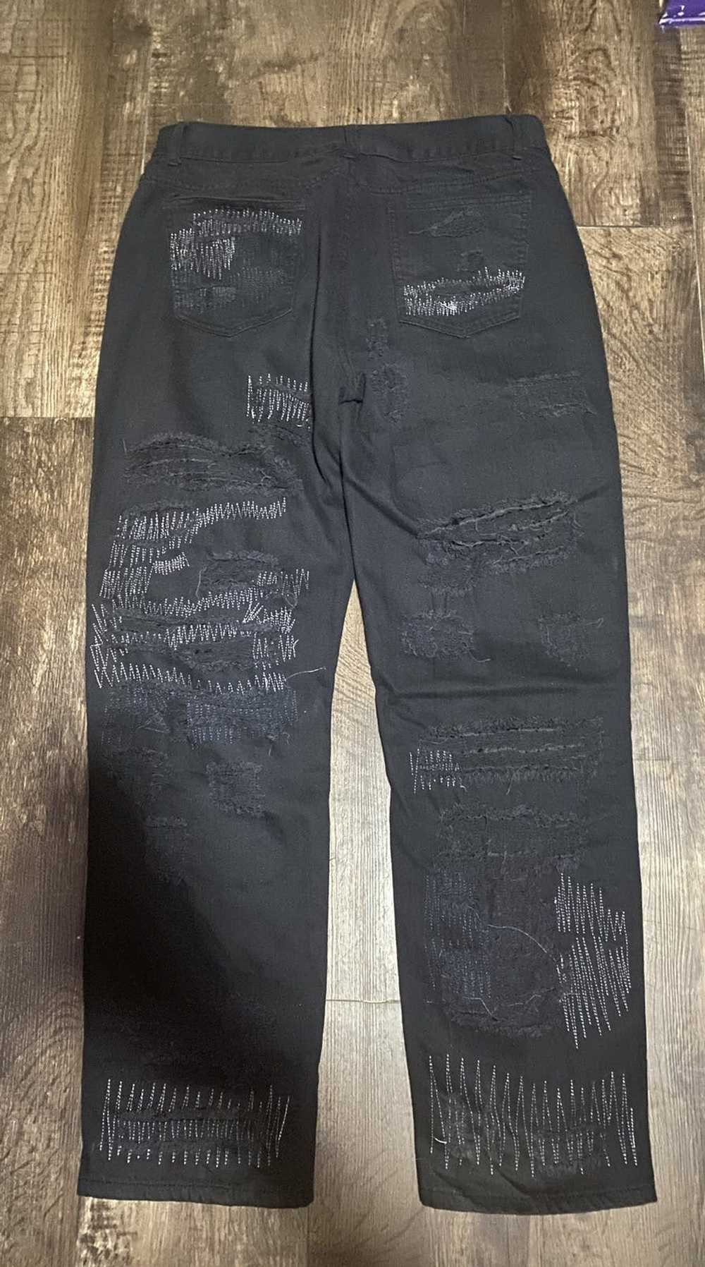 Streetwear Destroyed and repaired jeans - image 3