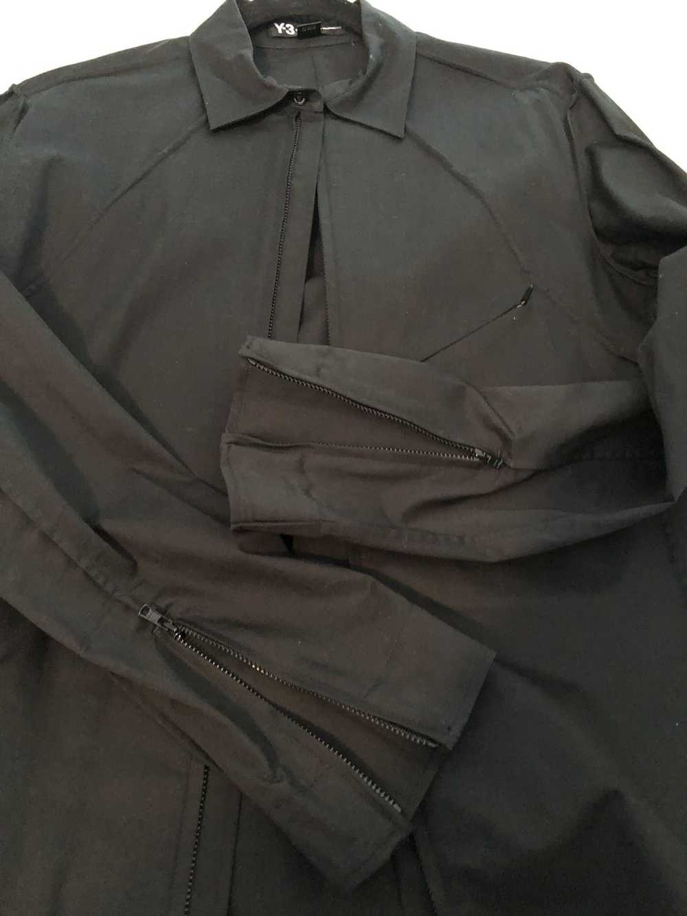 Y-3 Y-3 Long Sleeve Zip Over Shirt - image 5