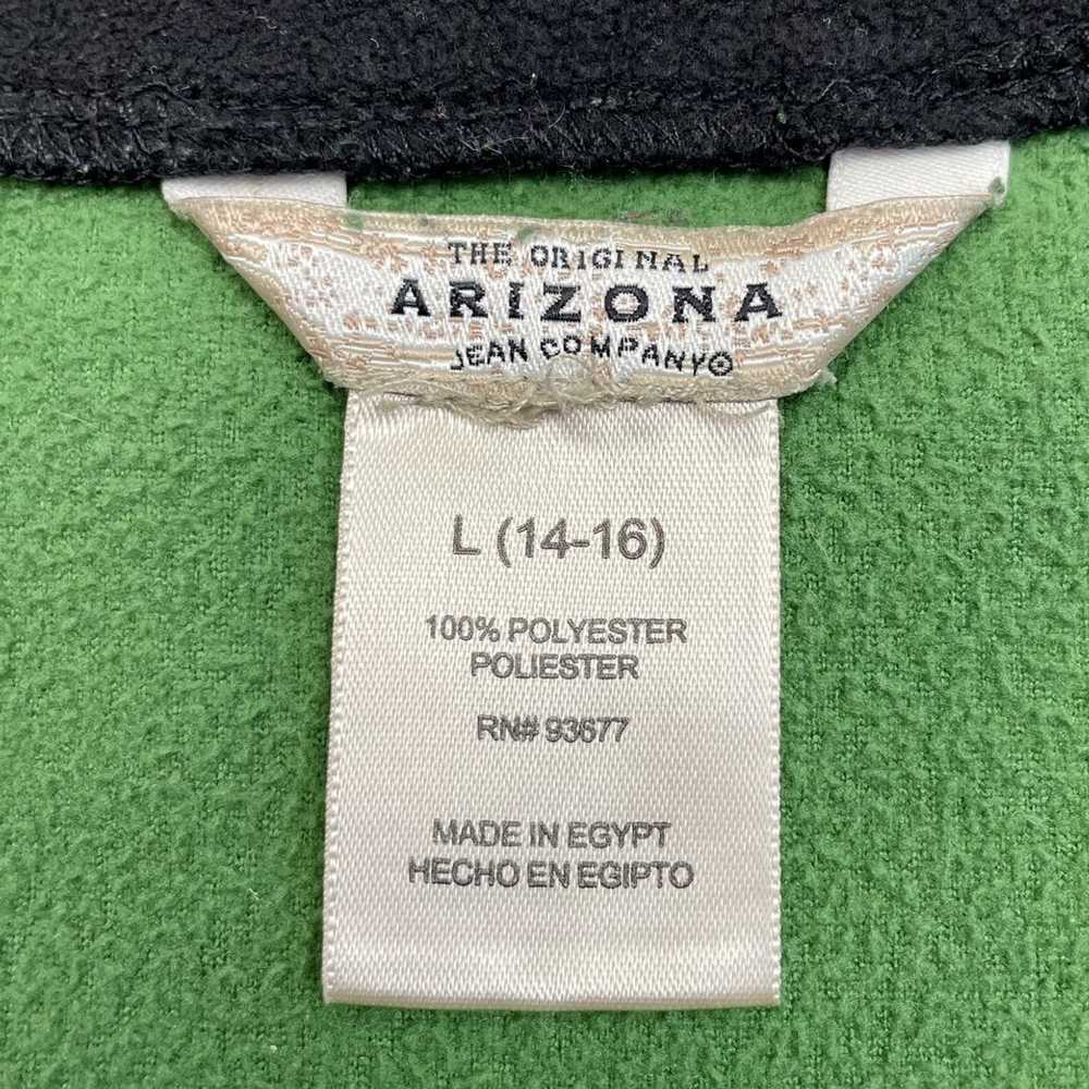 Streetwear × Vintage 90’s Vintage Arizona Green Z… - image 4