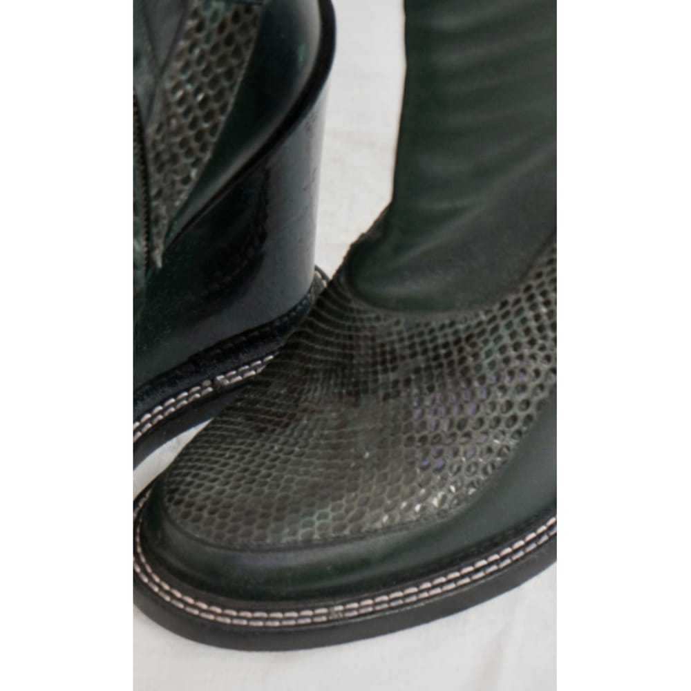 Jil Sander Leather snow boots - image 6