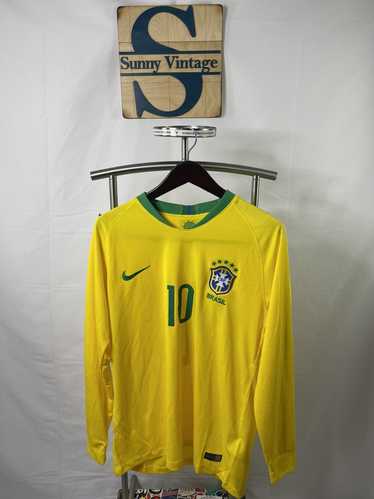 Nike × Streetwear Brazil soccer jersey