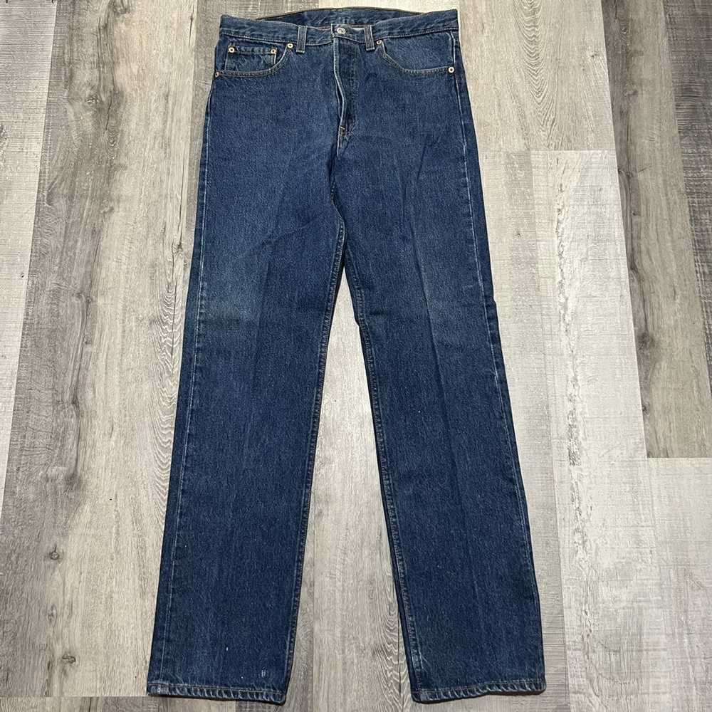 Levi's × Made In Usa × Vintage VTG Levis 501 Dark… - image 1