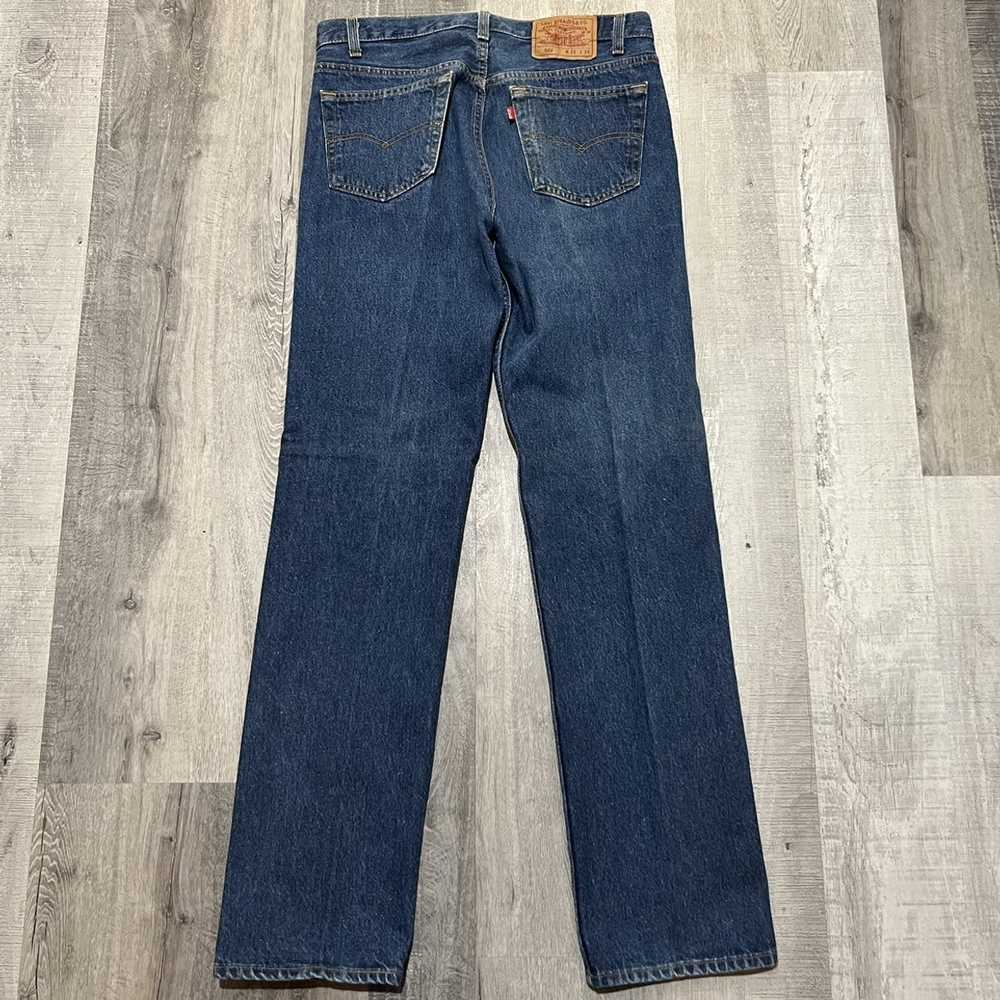 Levi's × Made In Usa × Vintage VTG Levis 501 Dark… - image 2