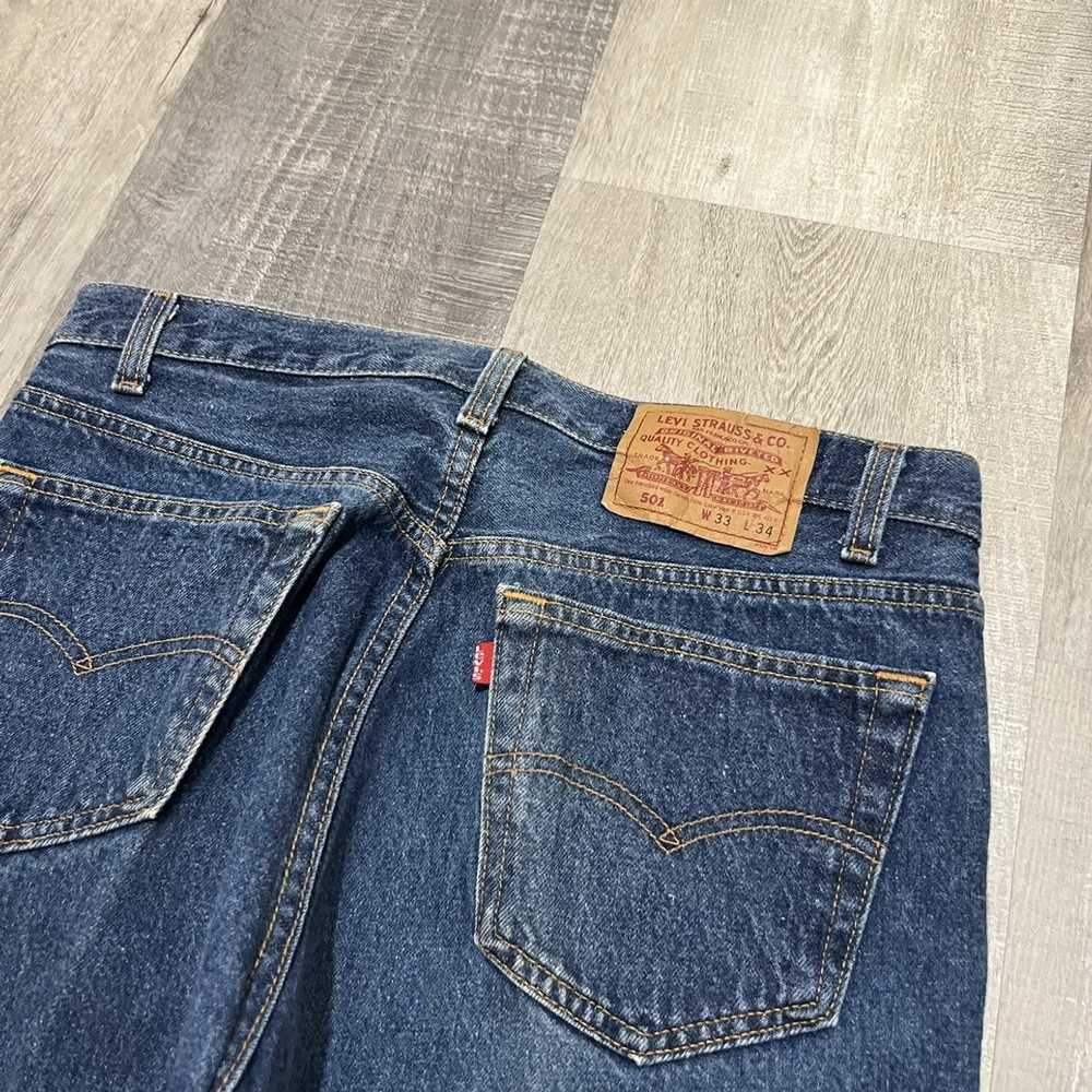 Levi's × Made In Usa × Vintage VTG Levis 501 Dark… - image 4