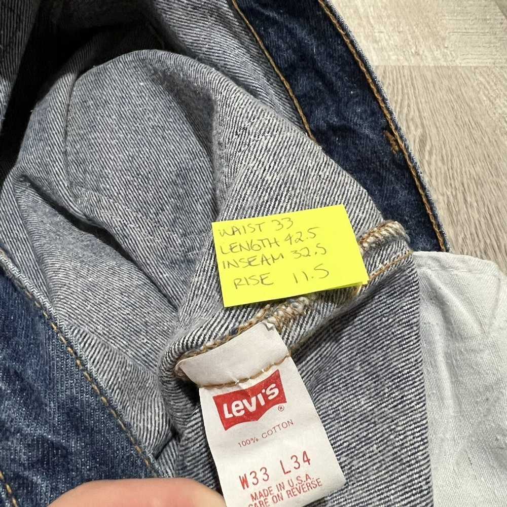 Levi's × Made In Usa × Vintage VTG Levis 501 Dark… - image 6