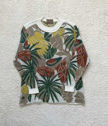 Bogner Sweater Bogner palm trees print - image 1