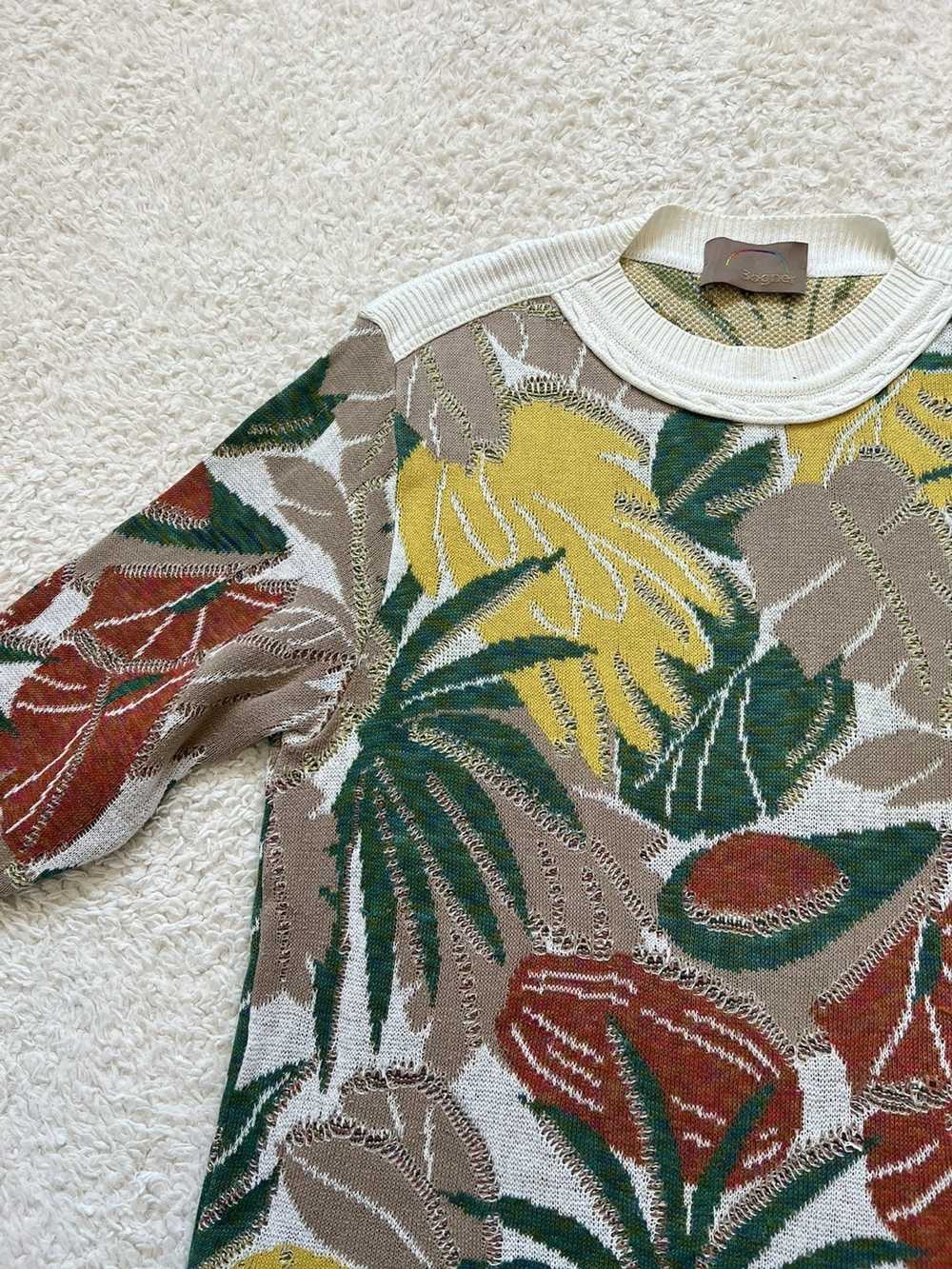 Bogner Sweater Bogner palm trees print - image 5