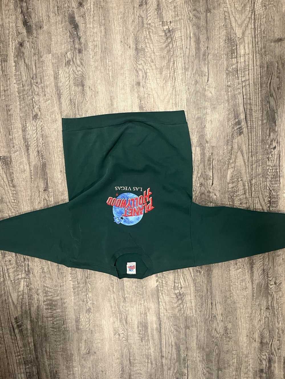 Planet Hollywood Green Planet Hollywood Crewneck - image 1