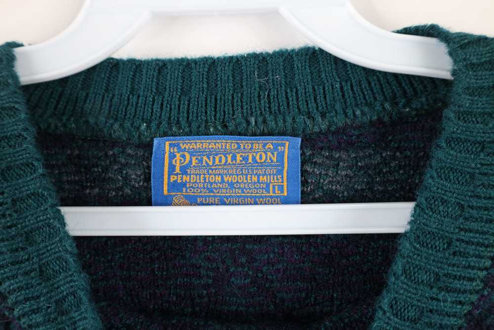 Pendleton × Vintage Vintage 90s Pendleton Wool Kn… - image 4