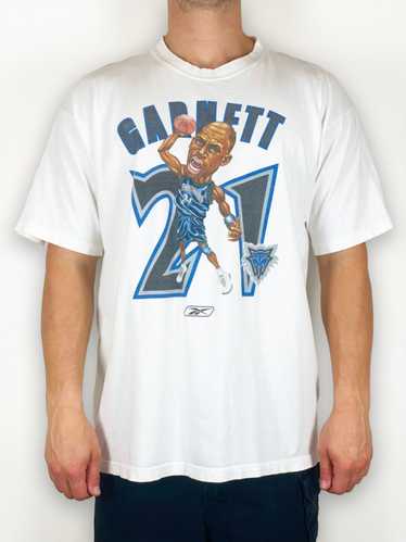 NBA × Reebok Vintage Reebok Kevin Garnett Caricat… - image 1