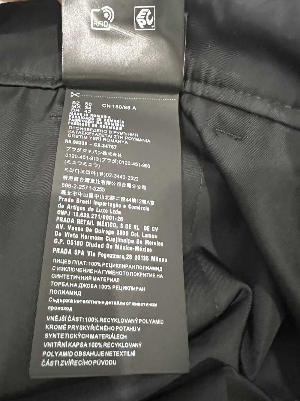 Prada Prada logo-plaque cargo pants - image 6