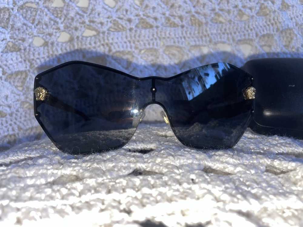 Versace Versace rimless hexagonal glasses - image 10