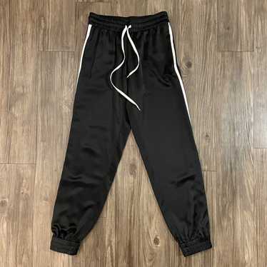 Amiri Amiri Black Silk Side Stripe Joggers - image 1