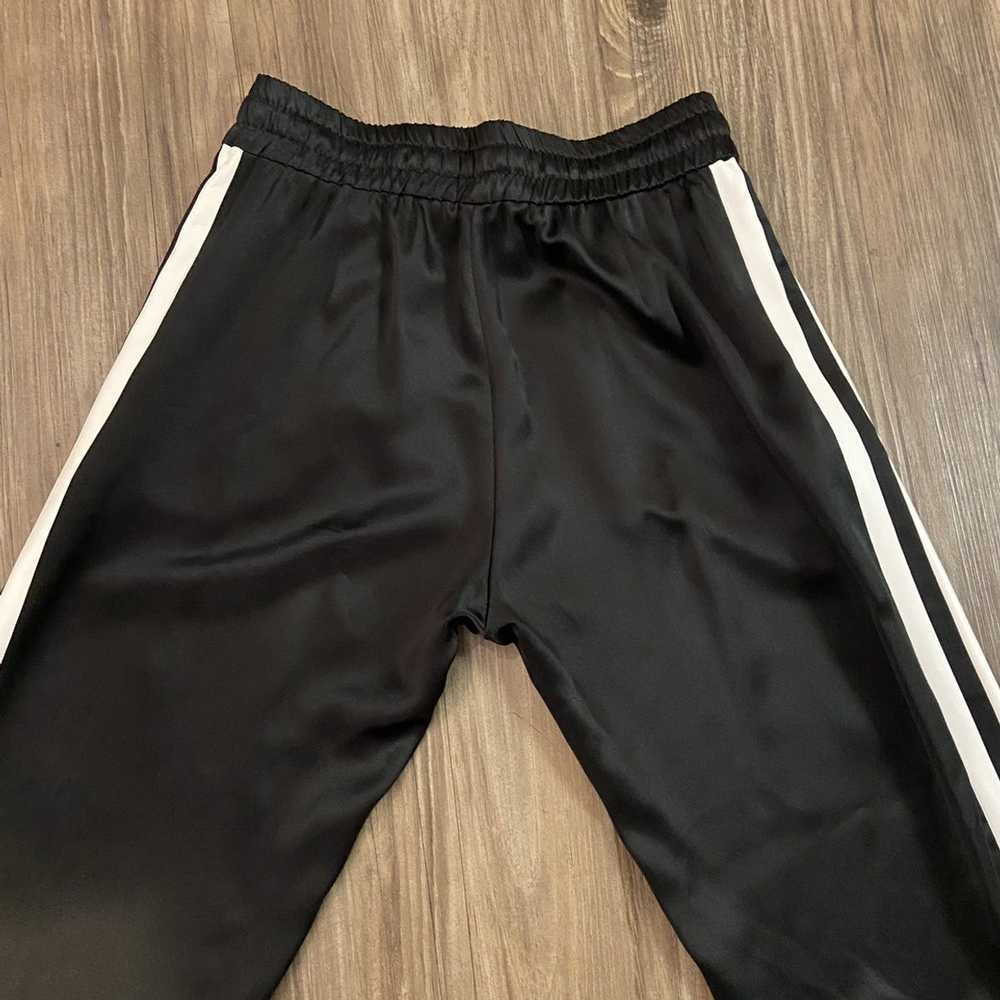 Amiri Amiri Black Silk Side Stripe Joggers - image 4