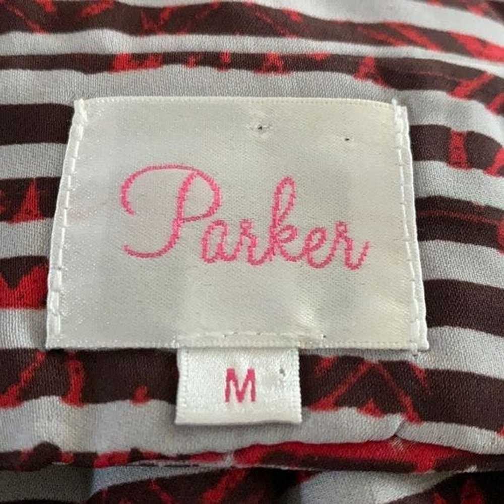 Parker Parker Red Silk Open Back Dress ❤️❤️❤️ - image 4