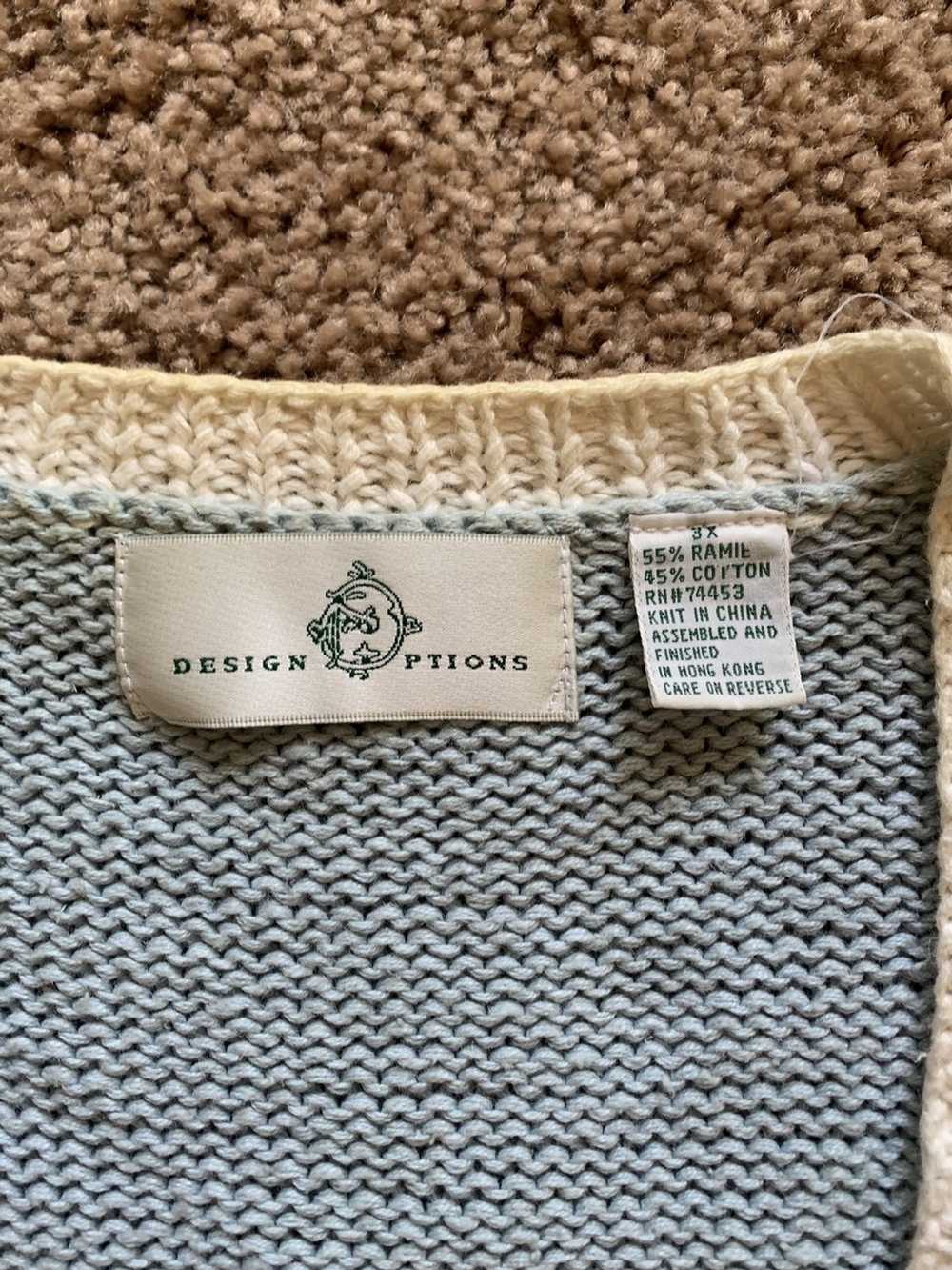 Handmade × Vintage Vintage Beach Knit Cardigan - image 3