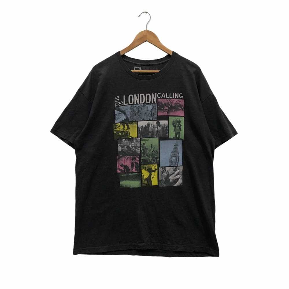 Band Tees The Clash London Calling Band Punk Rock… - image 1