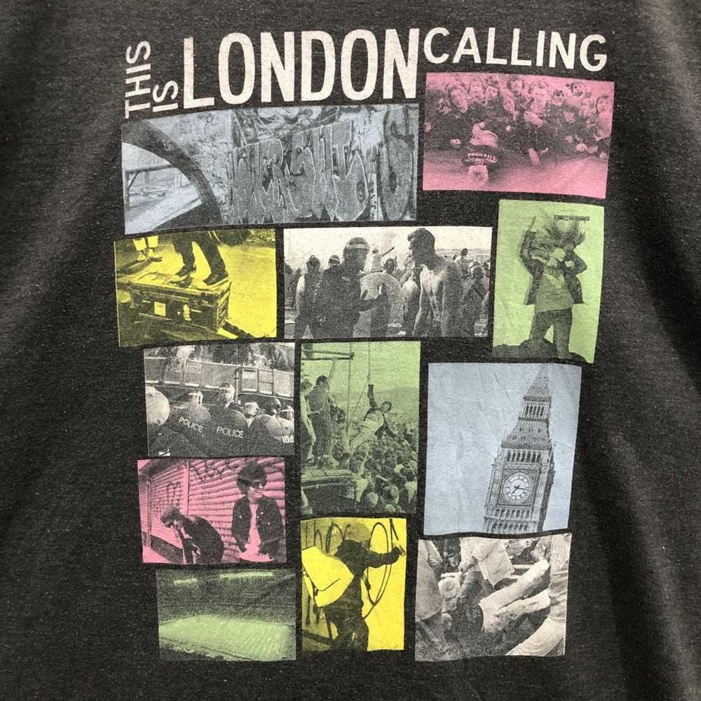 Band Tees The Clash London Calling Band Punk Rock… - image 2