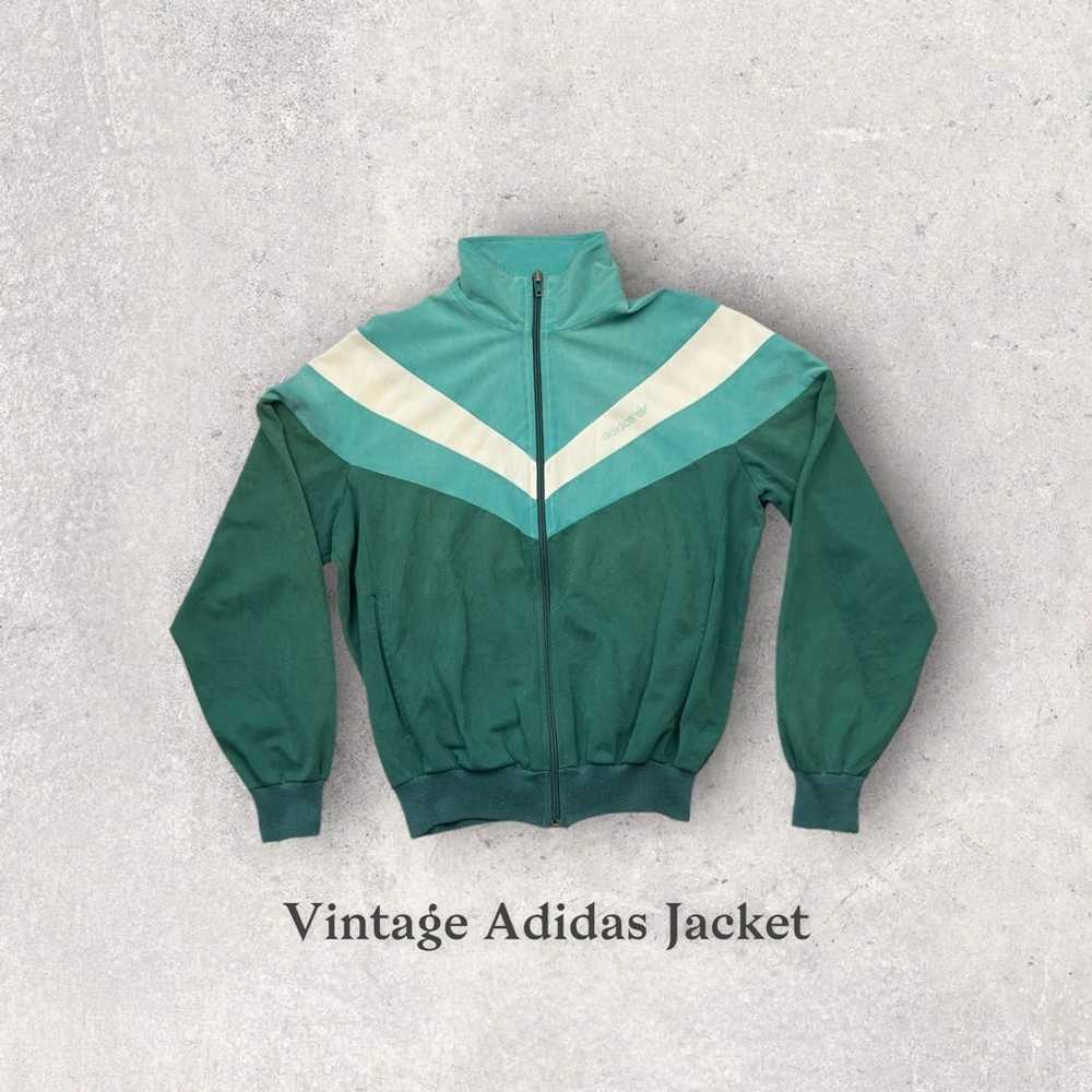 Adidas × Sportswear × Vintage Vintage Adidas Jack… - image 1